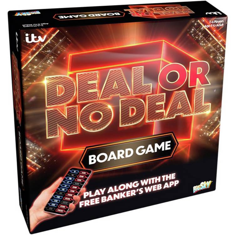Deal Or No Deal board game (British brand)