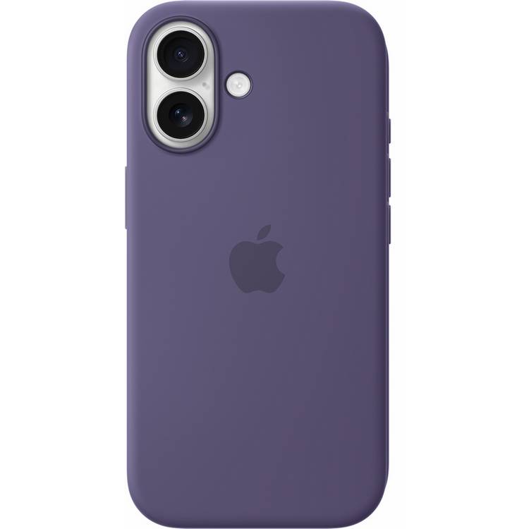 Apple Silicone Case Purple Fog for iPhone 17, imported from the UK