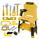 Stanley Jr pretend workbench and tool set for kids - British product