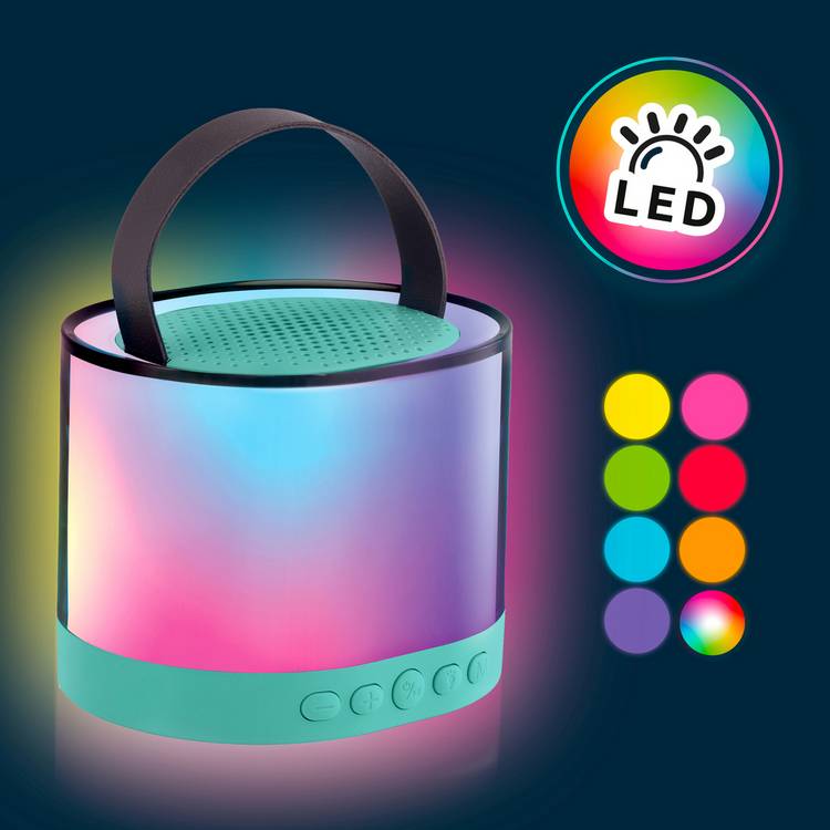 Music Creator portable karaoke station with two wireless microphones, imported from the UK