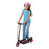 Razor PowerCore E90 electric scooter in pink, imported from the UK