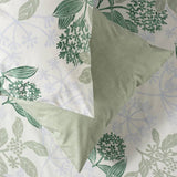 Argos Home cow parsley print bedding set single, imported from the UK