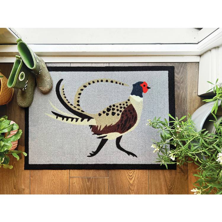 My Mat pheasant design doormat 50x75cm (British brand)