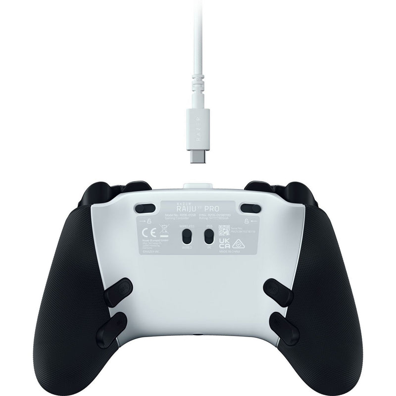 Razer Raiju V3 Pro white wireless controller, UK version