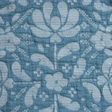 Habitat blue floral throw 150x125cm (British brand)