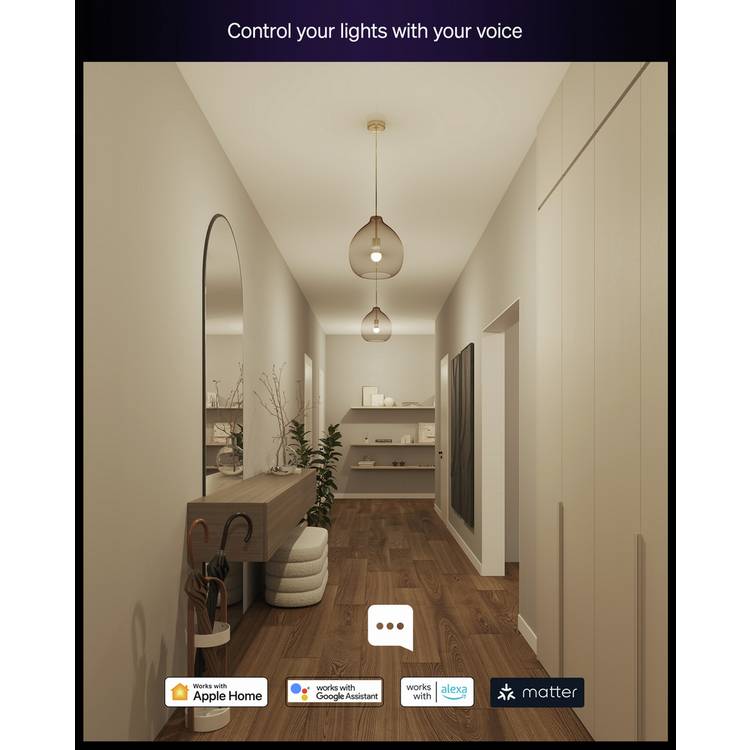 Philips Hue Essential E27 smart bulb 8W (British brand)