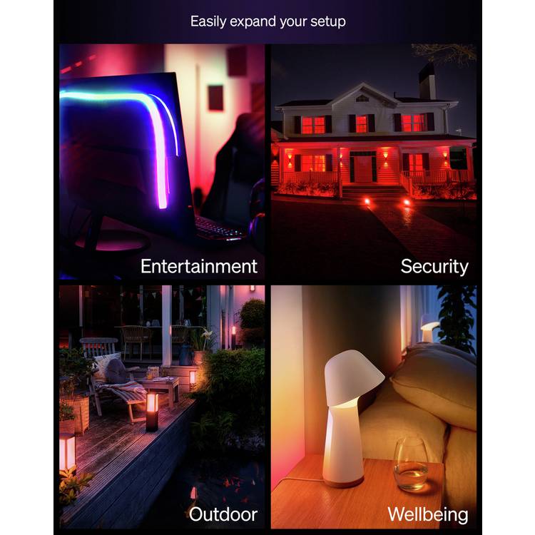 Philips Hue Essential E27 smart bulb 8W (British brand)