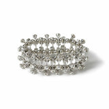 Freedom chunky crystal bracelet with silver studs, UK version