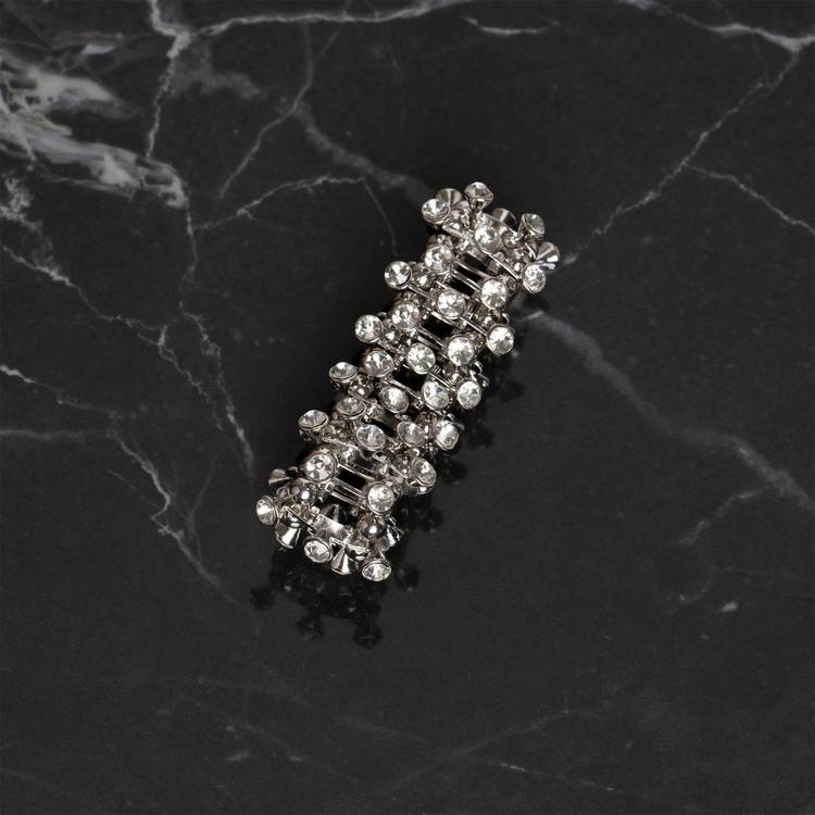 Freedom chunky crystal bracelet with silver studs, UK version