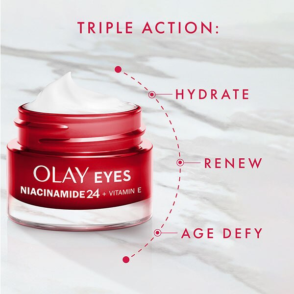 Olay Niacinamide 24 + Vitamin E Eye Cream, 15ml GOODS Superdrug   