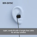 Sony IER-EX15C USB-C earphones white, UK version