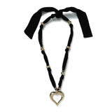 Freedom heart pendant necklace gold tone finish - British product