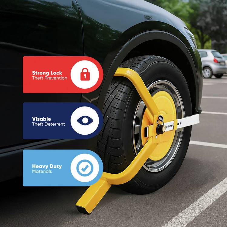 Streetwize full face wheel clamp 13-17 inches, UK version