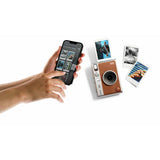 Instax hybrid instant camera Brown (British brand)