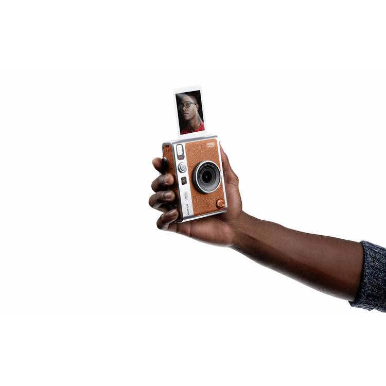 Instax hybrid instant camera Brown (British brand)