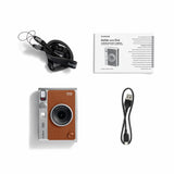 Instax hybrid instant camera Brown (British brand)