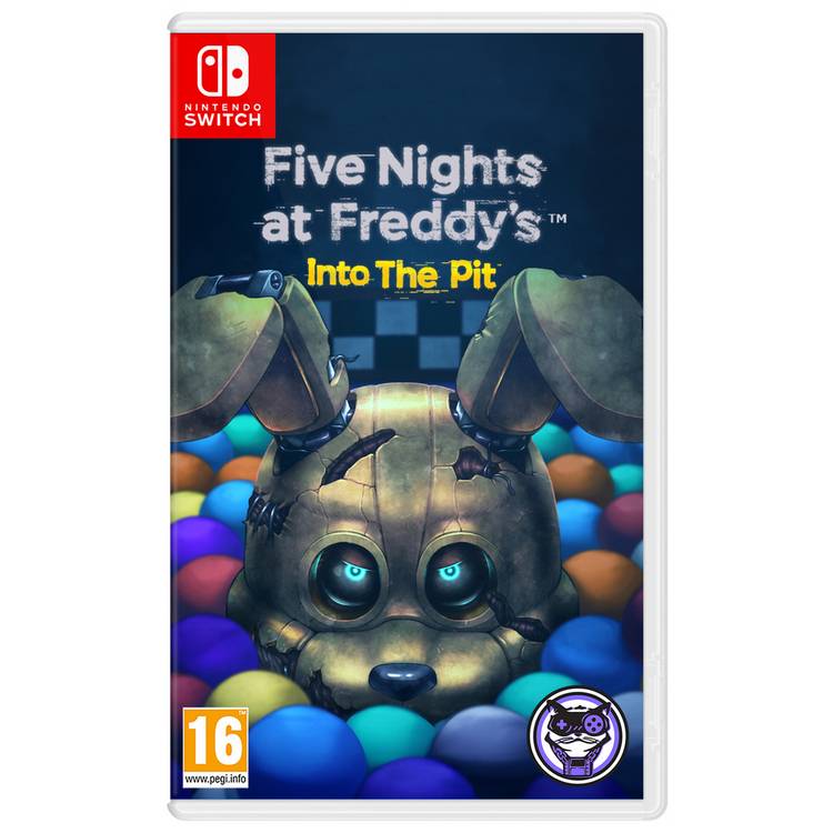 FNAF Into the Pit Nintendo Switch game (British brand)