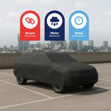 Streetwize water-resistant SUV full car cover (British brand)
