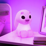 Bluey Floppy Rabbit SquishyGlo lamp pink, UK version