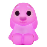 Bluey Floppy Rabbit SquishyGlo lamp pink, UK version