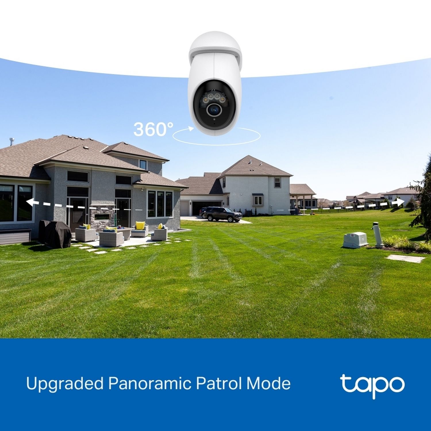 Tapo C560WS 4K outdoor pan tilt security camera (British brand)