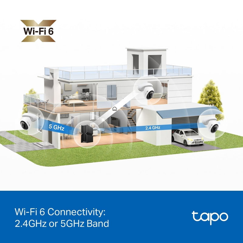 Tapo C560WS 4K outdoor pan tilt security camera (British brand)
