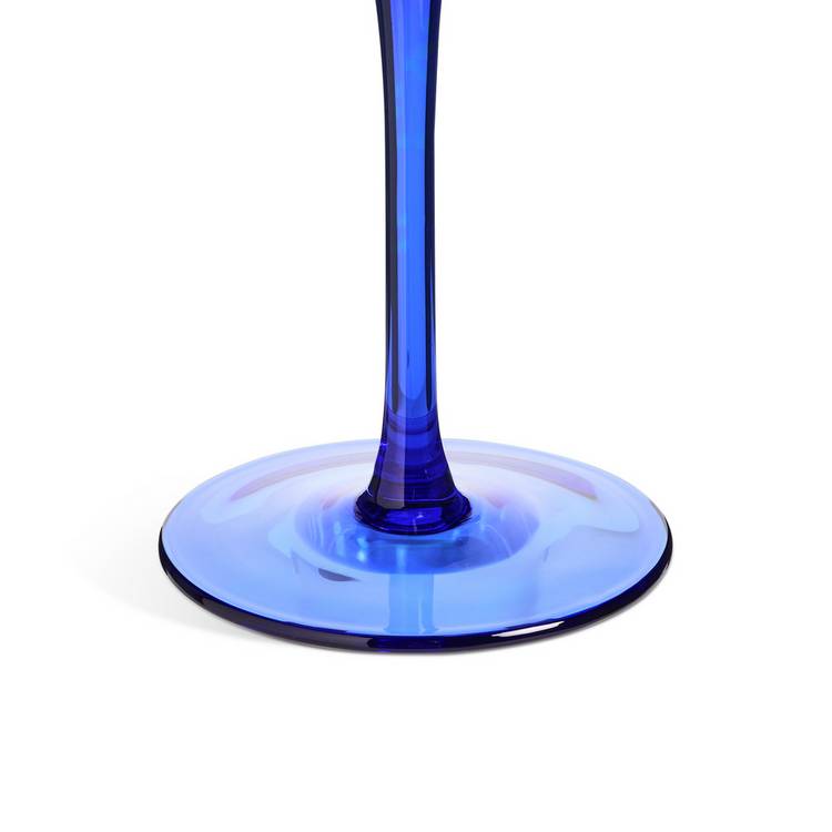 Habitat blue stem martini glasses set of 4, UK version