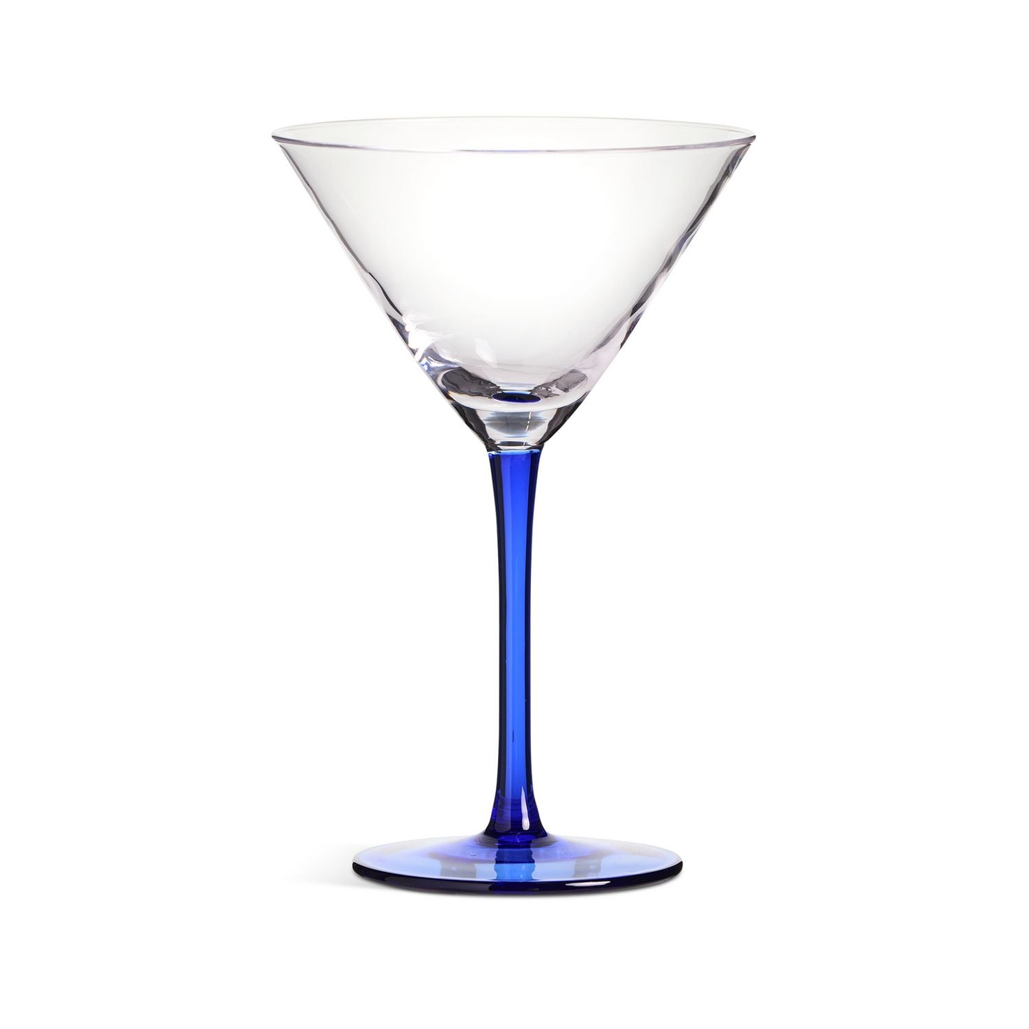 Habitat blue stem martini glasses set of 4, UK version