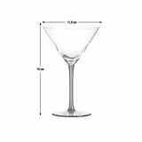 Habitat blue stem martini glasses set of 4, UK version