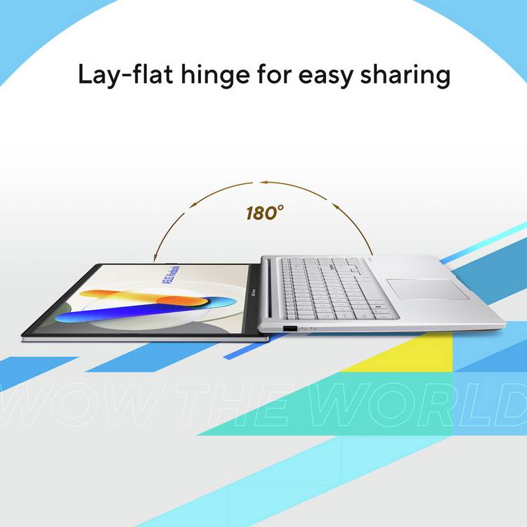 ASUS Vivobook 15 laptop Core 5 8GB 512GB 15.6in - British product