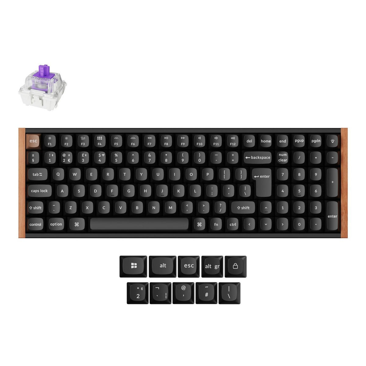 Keychron K4 Version 2 wireless mechanical keyboard, UK version
