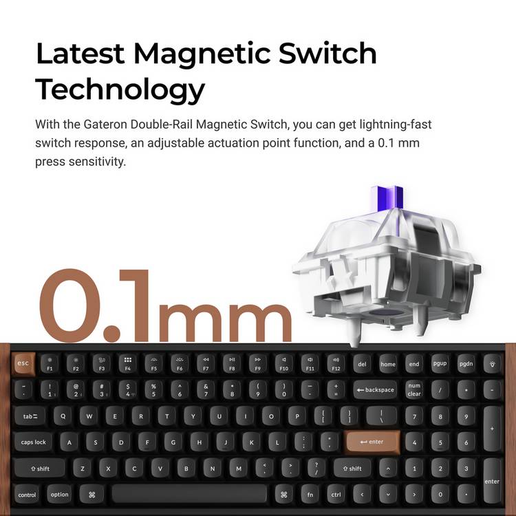 Keychron K4 Version 2 wireless mechanical keyboard, UK version