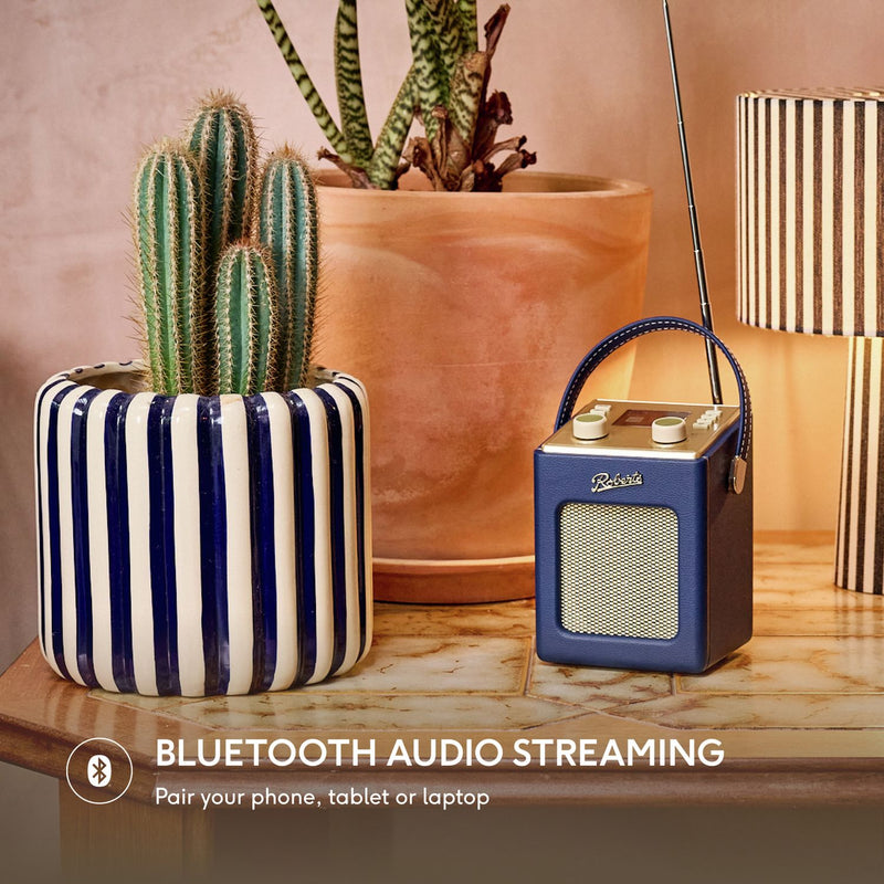 Roberts Revival Mini 2 Blue DAB radio (British brand)