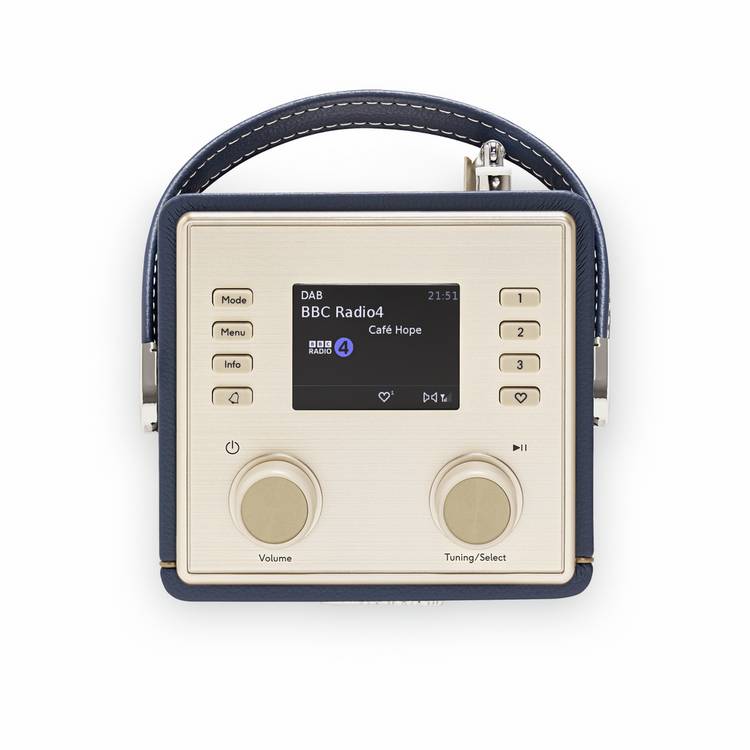 Roberts Revival Mini 2 Blue DAB radio (British brand)