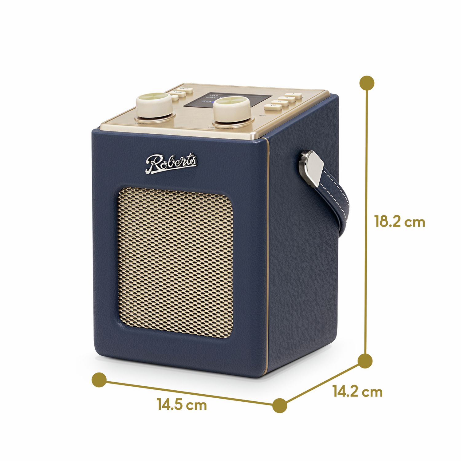 Roberts Revival Mini 2 Blue DAB radio (British brand)