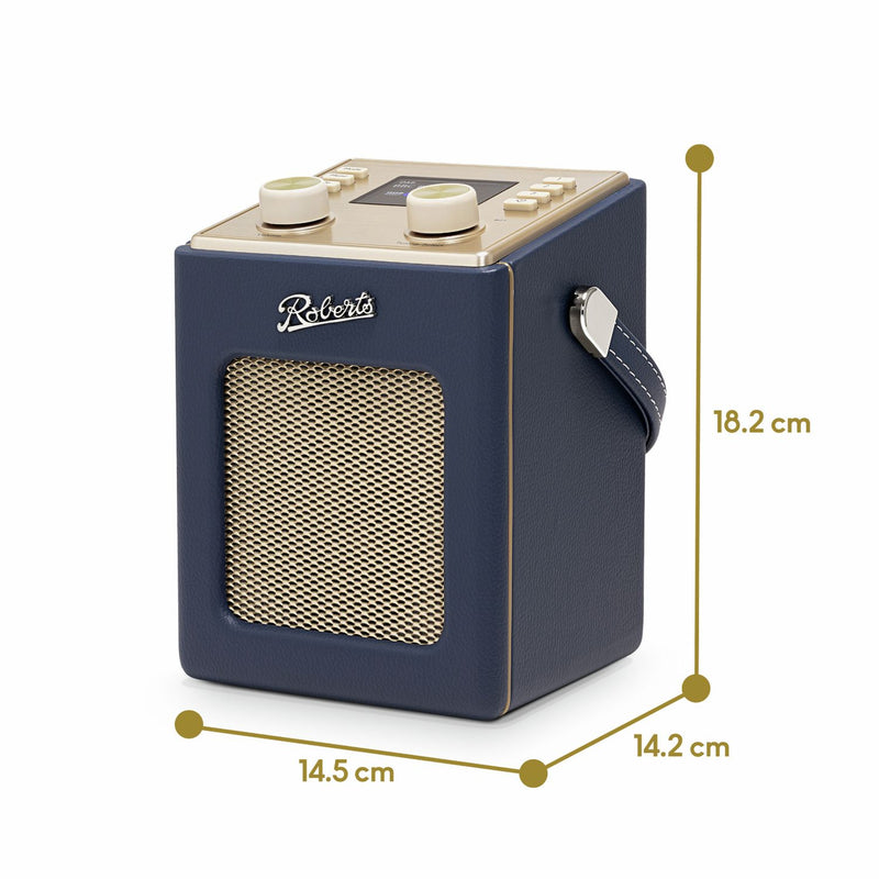 Roberts Revival Mini 2 Blue DAB radio (British brand)