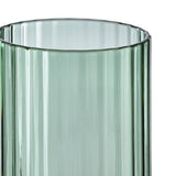 Habitat green ribbed wine glasses set of 4, imported from the UK