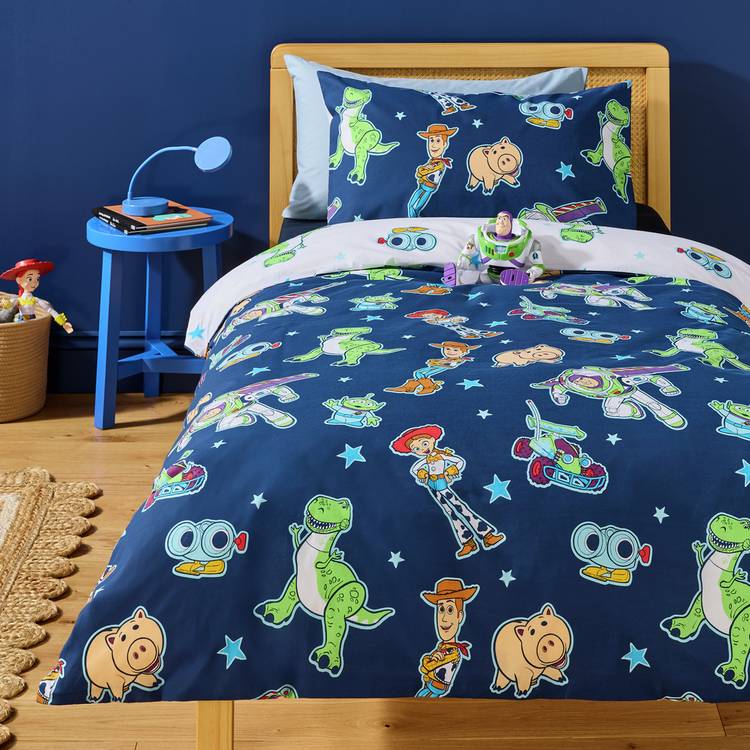 Pixar Toy Story toddler duvet set blue - (British brand)