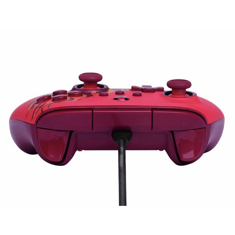 PowerA Fire Red Xbox Series X wired controller imported from the UK