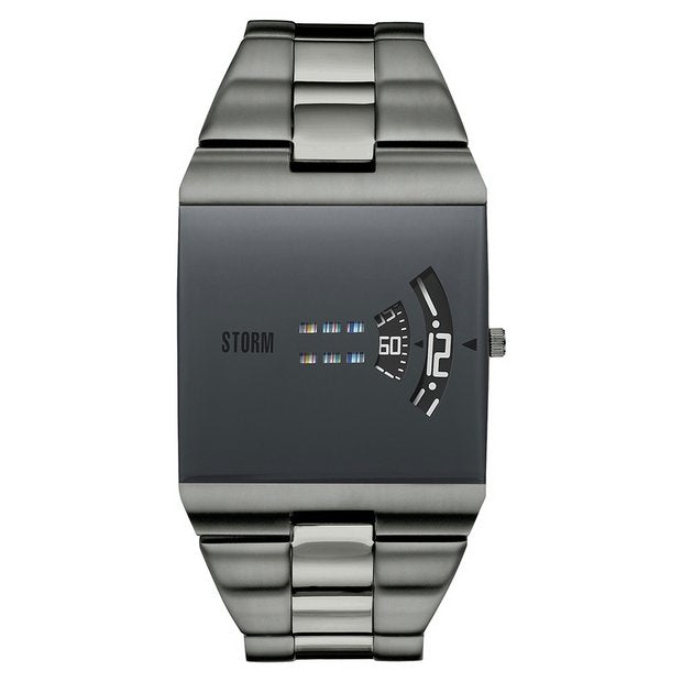 STORM watch grey dial stainless steel strap 36mm - British product