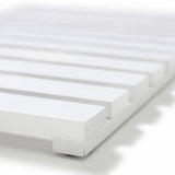 Habitat white bamboo duckboard (British brand)