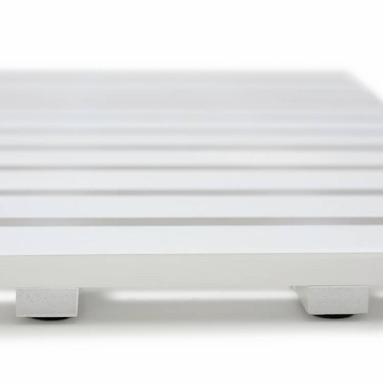Habitat white bamboo duckboard (British brand)