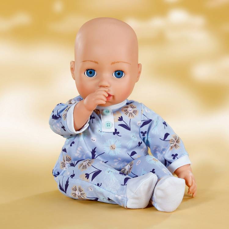 Baby Annabell doll romper blue floral 43cm - British product