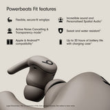 Beats Powerbeats Fit wireless earbuds, gravel grey (British brand)