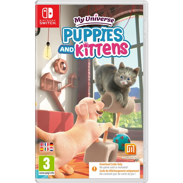 My Universe Puppies and Kittens game for Nintendo Switch, imported from the UK