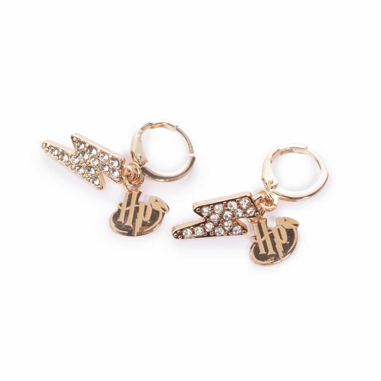 Custard London Harry Potter gold-tone earring set 2-pair, UK version