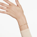 Swarovski gold tone plated crystal Imber bracelet, UK version