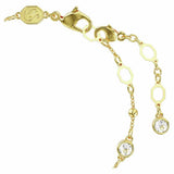 Swarovski gold tone plated crystal Imber bracelet, UK version