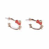 Custard London Hello Kitty earring set pack of 2, imported from the UK