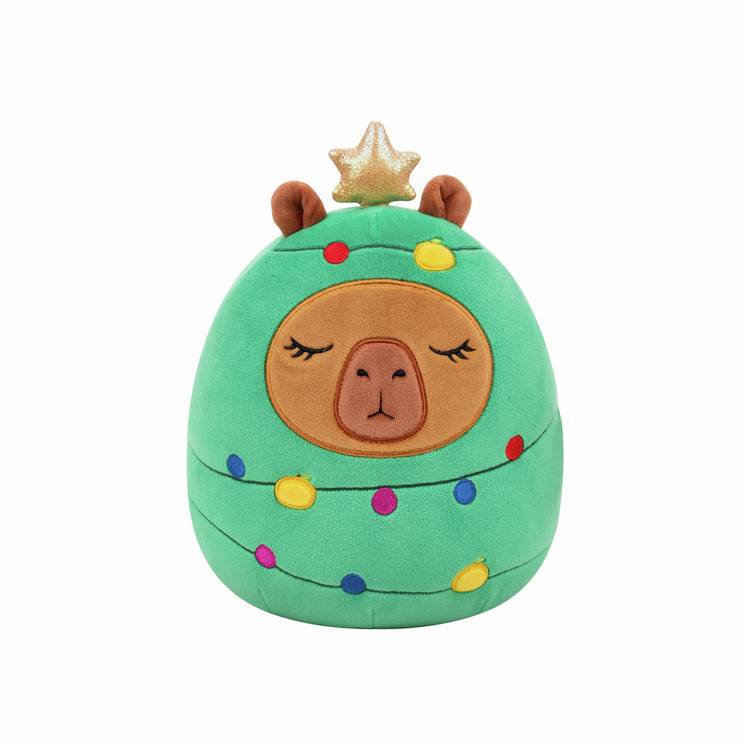 Squishmallow Lijjian Capybara soft toy 7.5 inch, UK version